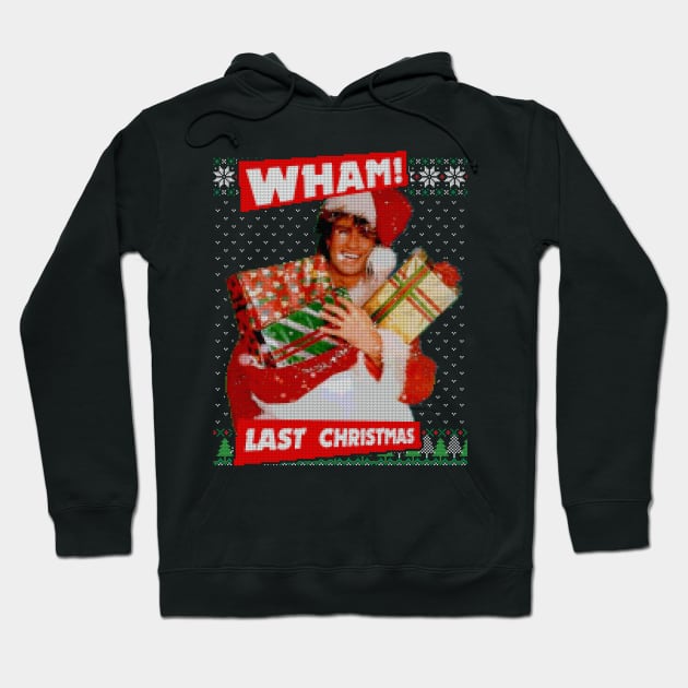 Wham! Last Christmas Ugly Sweater Hoodie by Premium Nation